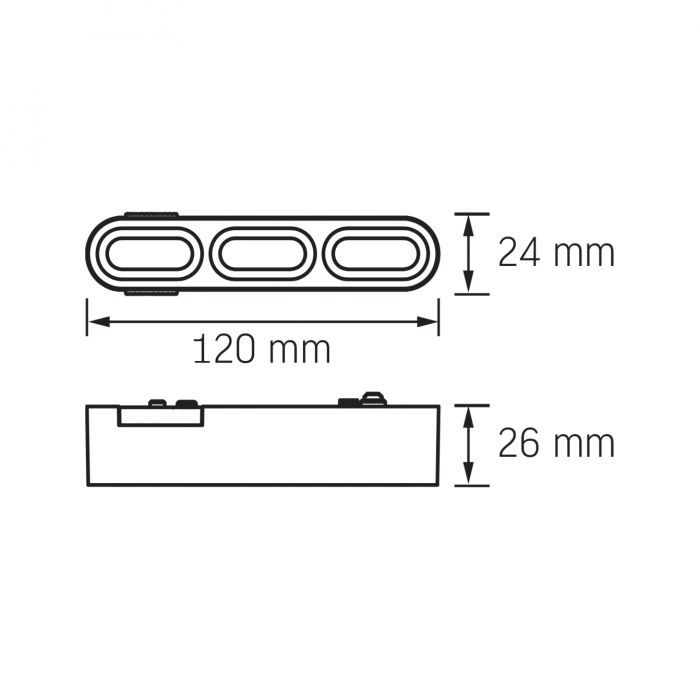 Світильник Videx LD13B 5.5W 4000K 48V Black (VL-TRMS-LD13B) зображення 2