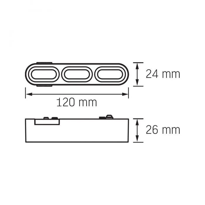 Світильник Videx LD13B 5.5W 4000K 48V Black (VL-TRMS-LD13B) зображення 2