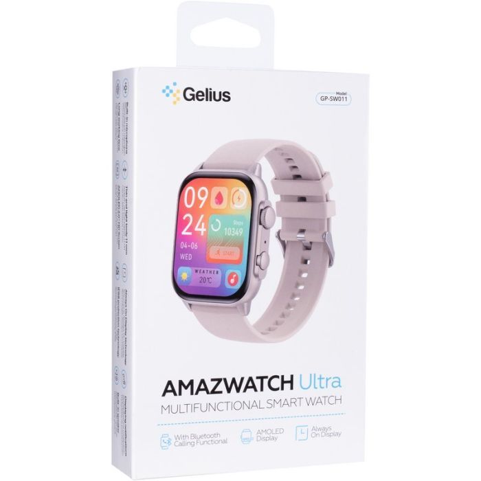Смарт-годинник Gelius Pro GP-SW011 (Amazwatch Ultra) Black зображення 7