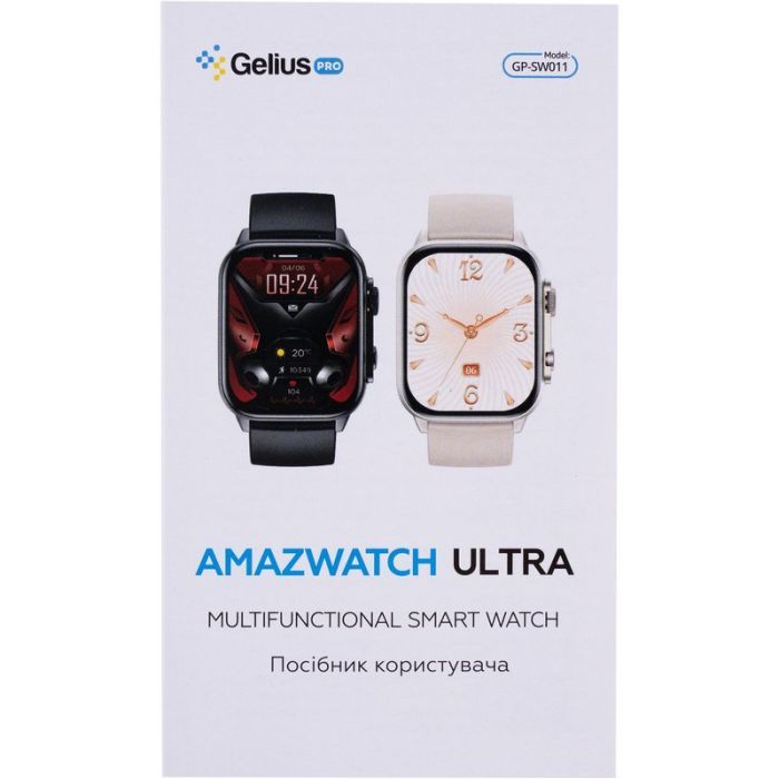 Смарт-годинник Gelius Pro GP-SW011 (Amazwatch Ultra) Black зображення 9