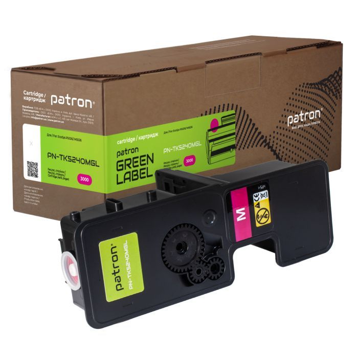 Тонер-картридж Patron Kyocera Mita TK-5240K black Green Label (PN-TK5240KGL)