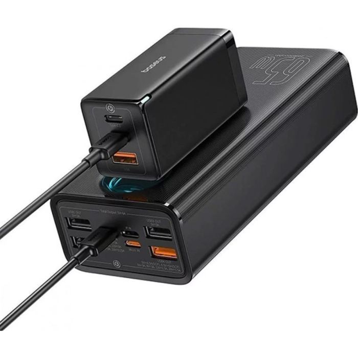 Батарея універсальна Baseus Amblight 26800mAh 65W OE, black (P10022402113-00) зображення 6