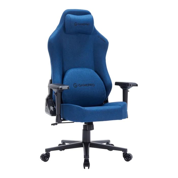Крісло ігрове GamePro FGC750DB Size L Fabric Dark Blue (FGC750DB)