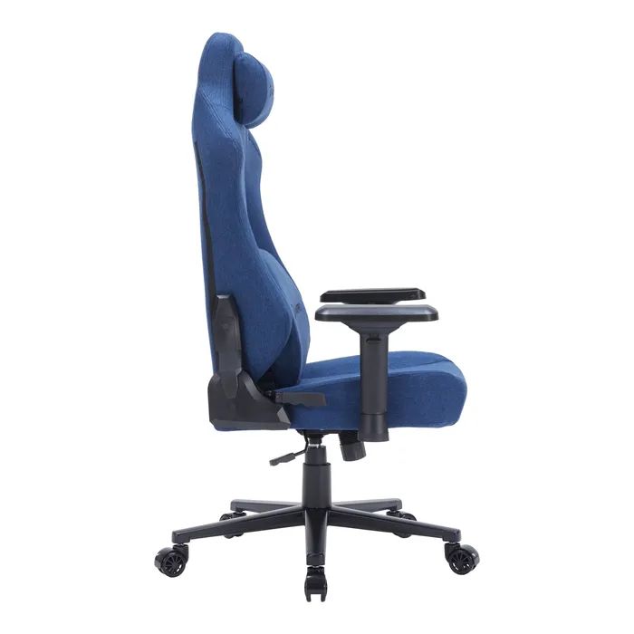 Крісло ігрове GamePro FGC750DB Size L Fabric Dark Blue (FGC750DB) зображення 3