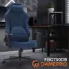 Крісло ігрове GamePro FGC750DB Size L Fabric Dark Blue (FGC750DB) зображення 6