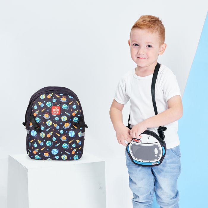Рюкзак детский Supercute 2 в 1 Космонавт (SF126) изображение 6
