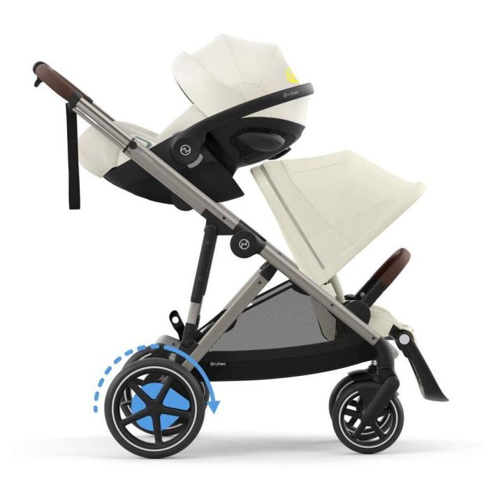 Коляска Cybex eGazelle S TPE Seashell Beige (524000541) изображение 7