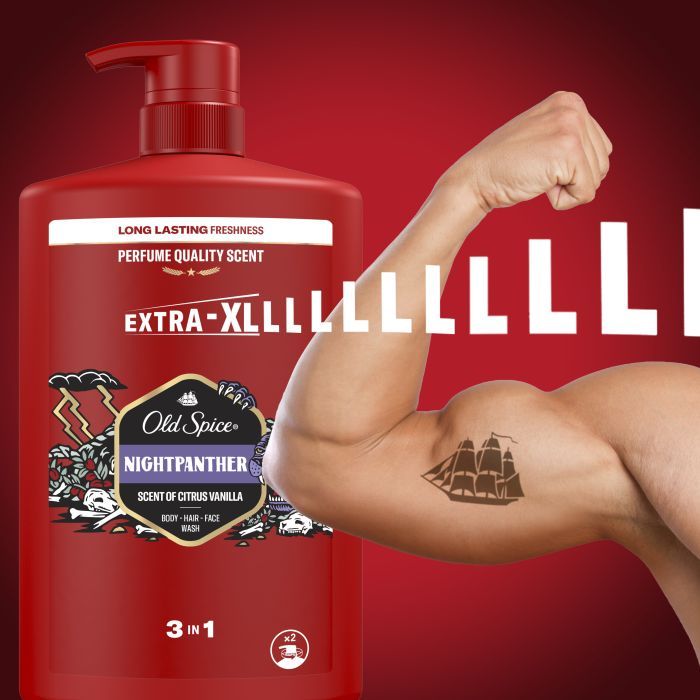 Гель для душу Old Spice Night Panther 400 мл (8006540456439) зображення 9