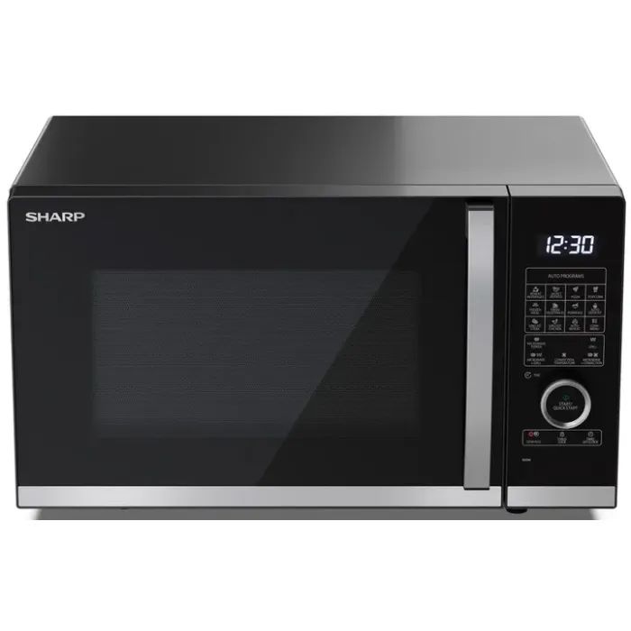 Мікрохвильова піч Sharp YC-QC254AE-B зображення 2