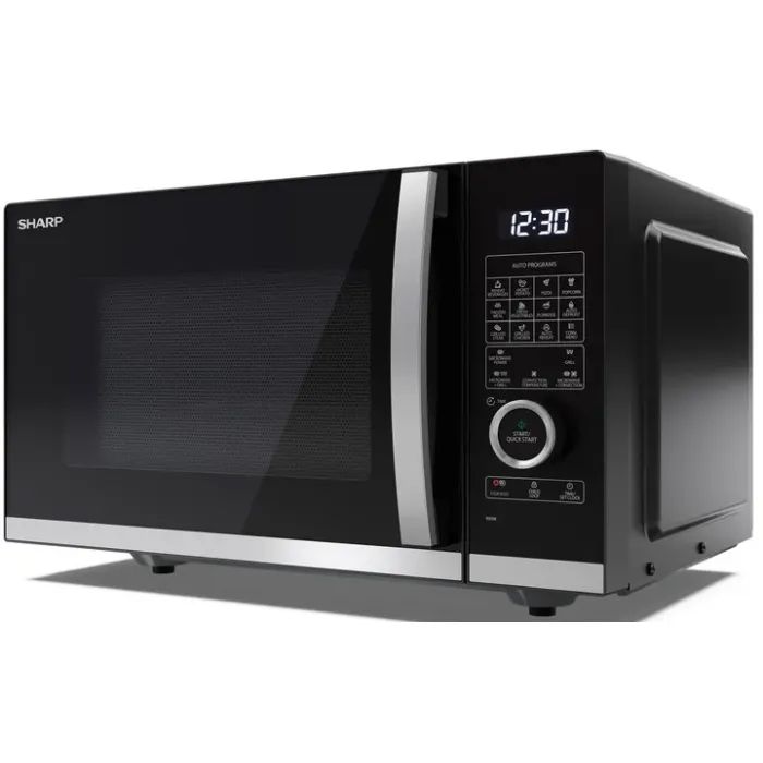Мікрохвильова піч Sharp YC-QC254AE-B зображення 3