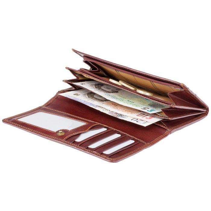 Гаманець Visconti MZ10 Florence з RFID Italian Brown (MZ10 IT BRN) зображення 4