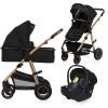 Коляска Lionelo 3 в 1 Amber Black Onyx (LO-AMBER BLACK ONYX (3in1))