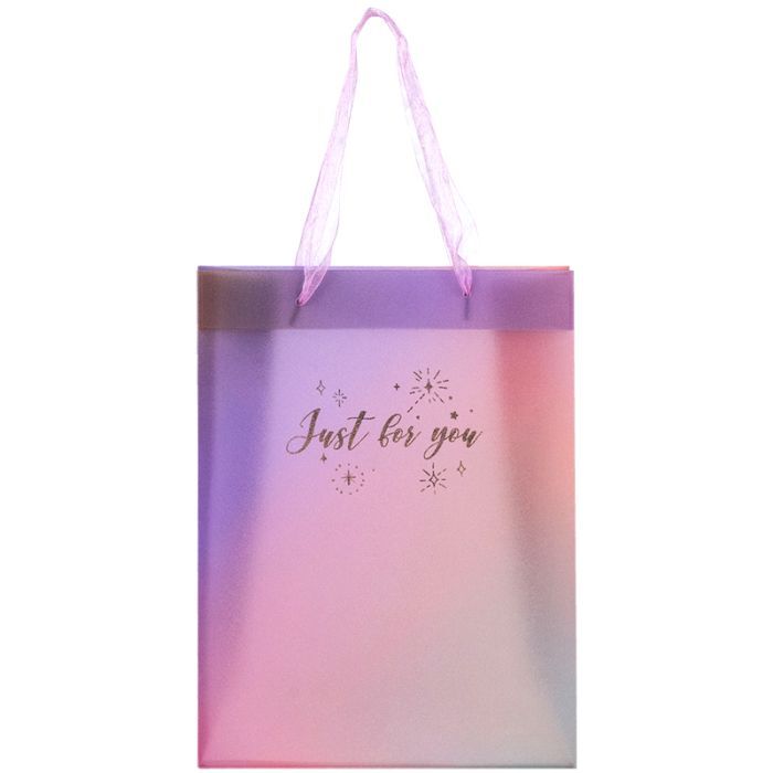 Подарочный пакет Axent пластиковый Just for you-3, 25х19 см (8503-39-A)