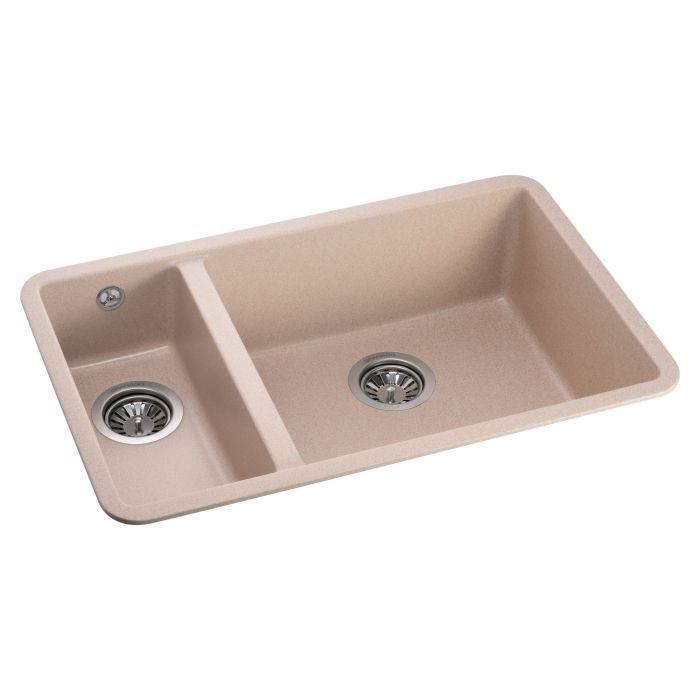 Мойка кухонная GRANADO Under top DOUBLE marron (gr3406) изображение 2