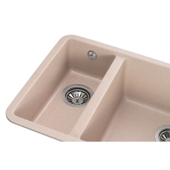 Мойка кухонная GRANADO Under top DOUBLE marron (gr3406) изображение 3