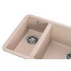 Мойка кухонная GRANADO Under top DOUBLE avena (gr3402) изображение 3