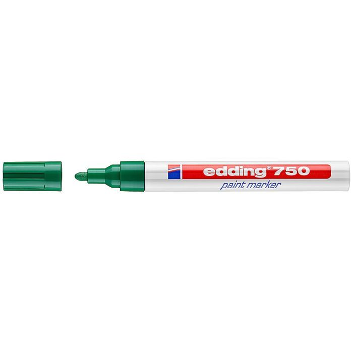 Маркер Edding Paint 2-4 мм круглый зеленый (e-750/04)