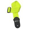 Ремень для гитары DiMarzio Nylon With Leather Ends Neon Yellow (DD3100NY)