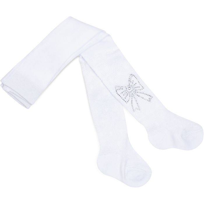 Колготки детские UCS Socks со стразами (M0C0302-2045-74G-white) изображение 2