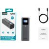 Батарея універсальна Choetech 27000mAh, PD/140W in/out, 2*USB-C/PD5.0, QC3.0/22W, TFT Display (B670-CCGY) зображення 4