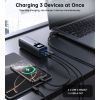 Батарея універсальна Choetech 27000mAh, PD/140W in/out, 2*USB-C/PD5.0, QC3.0/22W, TFT Display (B670-CCGY) зображення 7