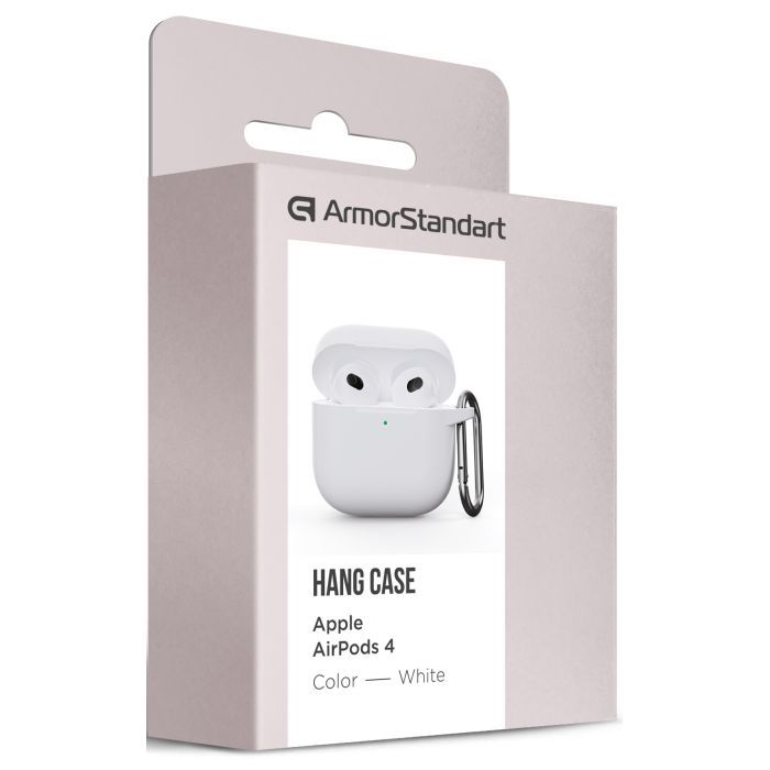 Чохол для навушників Armorstandart Hang Case для Apple AirPods 4 Lavender (ARM81282) зображення 3