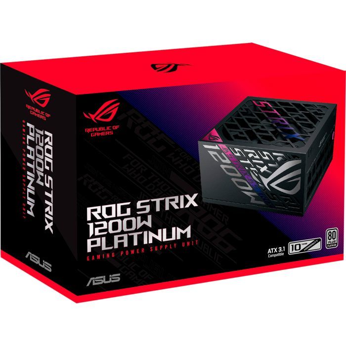 Блок питания ASUS 1200W ROG STRIX (90YE00W0-B0NA00) изображение 12