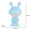Ночник Kite Светильник LED с аккумулятором Dreamy Bunny, голубой (K25-315-1-3) изображение 6