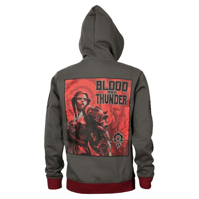 Кофта Jinx World of Warcraft Hoodie - Horde Warfront, S (JINX-8788S) изображение 2