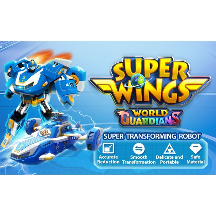 Трансформер Super Wings Мини Воздушная База Робот (EU760288) изображение 6