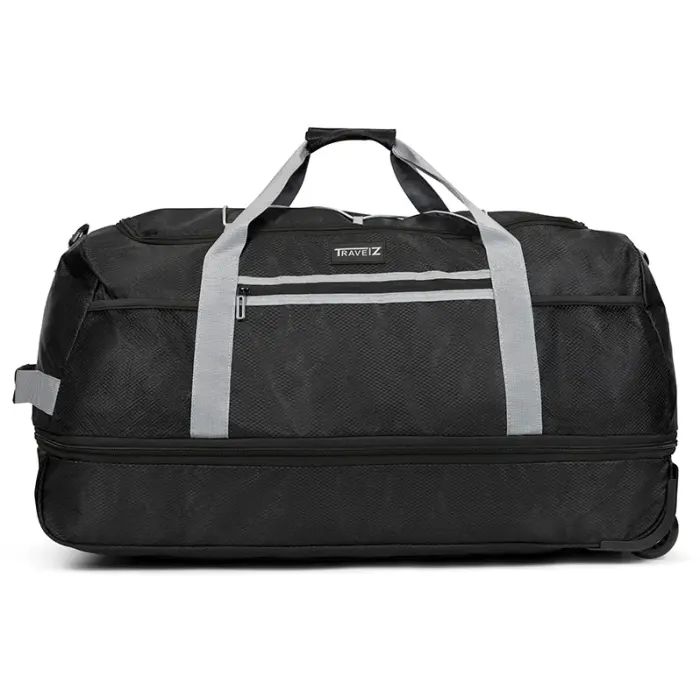 Сумка дорожная TravelZ Wheelbag Doubleloader foldable black 80(95)L (603096) (931069)