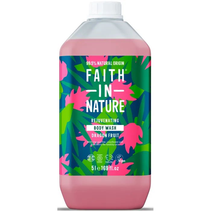 Гель для душу Faith in Nature Натуральний З фруктом дракона 400 мл (708002405778)
