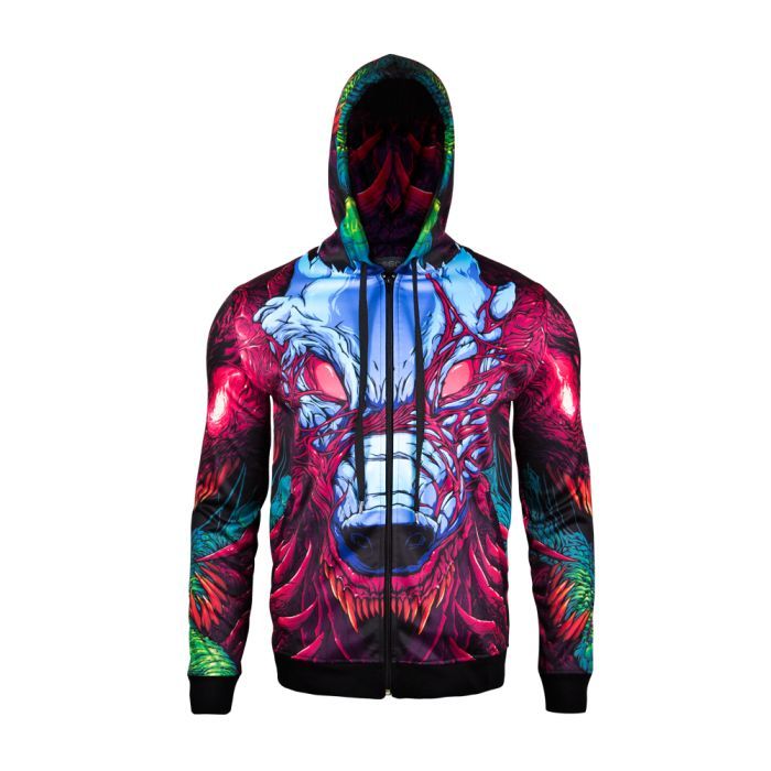 Кофта Valve CSGO - Hyper Beast Zip Hoodie L (MCOU095TCLC-MULTICOLOR-L)