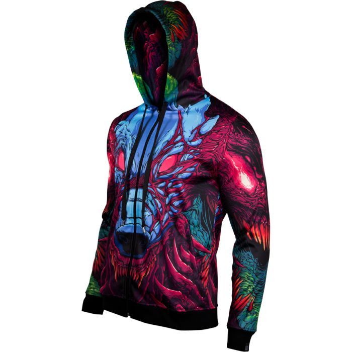 Кофта Valve CSGO - Hyper Beast Zip Hoodie L (MCOU095TCLC-MULTICOLOR-L) изображение 3
