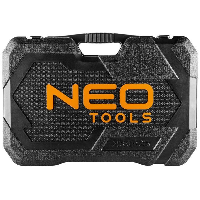 Набор инструментов Neo Tools 233шт, 1/2", 1/4", 3/8", CrV, кейс (10-078) изображение 12