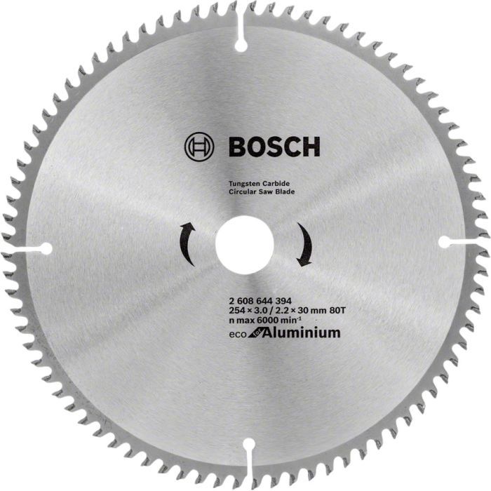 Диск пильный Bosch пильный Eco for Aluminium 254x30-80T (2.608.644.394)
