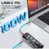 Концентратор Promate USB Hub 11 ports transhub-pro (transhub-pro) изображение 3