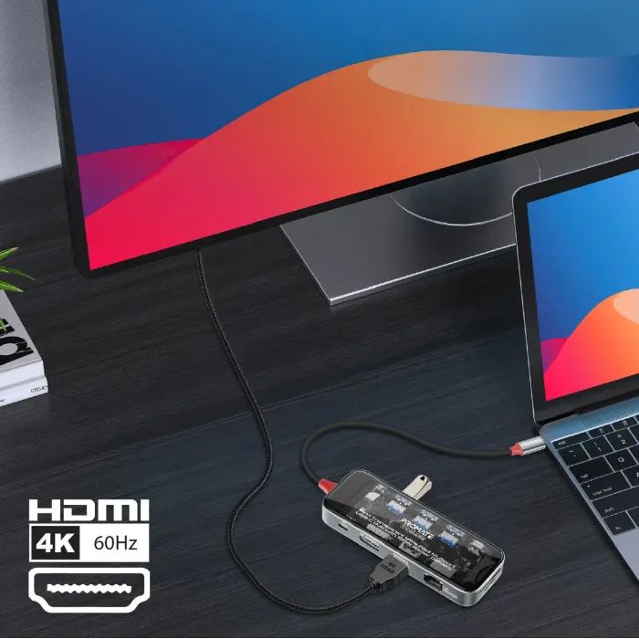 Концентратор Promate USB Hub 11 ports transhub-pro (transhub-pro) изображение 4