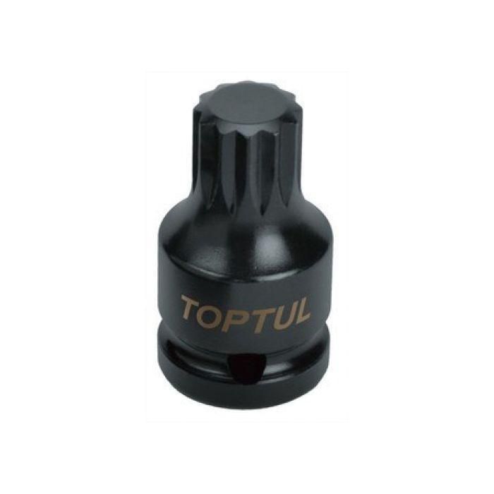 Торцевая головка Toptul ударная SPLINE М18 L44мм 1/2" (KADB1618S)