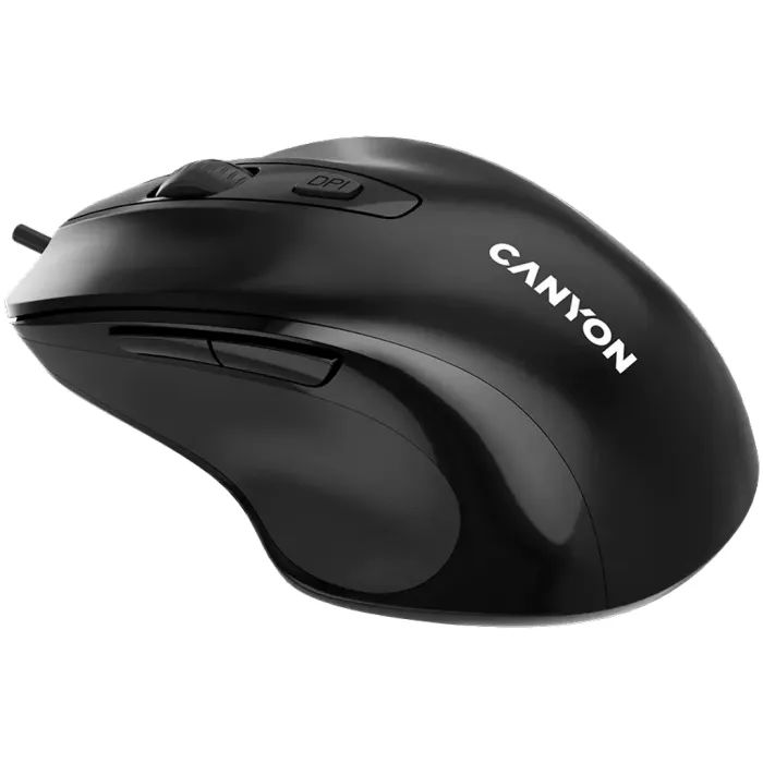 Мышка Canyon M-6 USB Black (CNE-CMS6) изображение 4