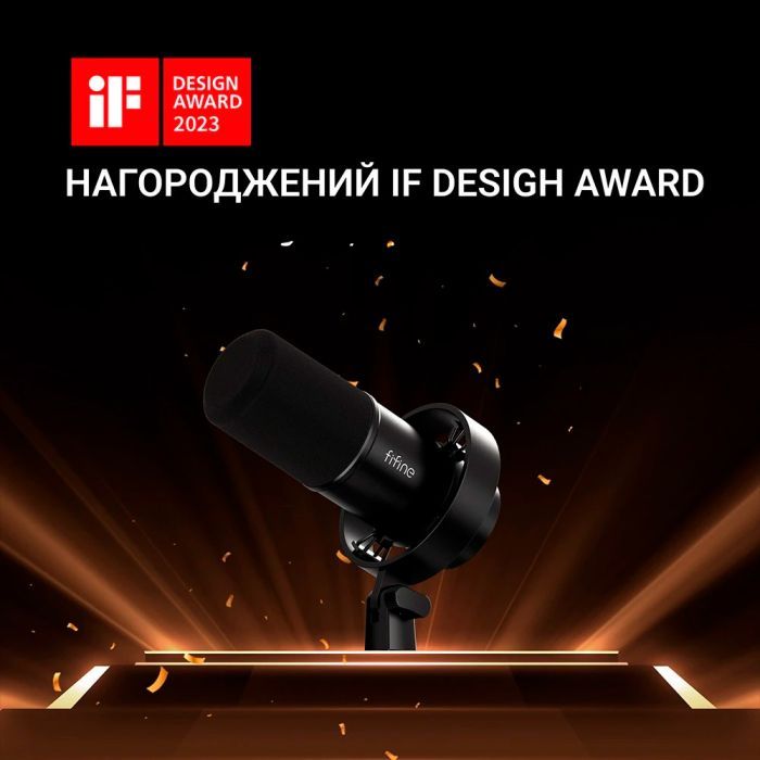 Мікрофон Fifine T688P USB/XLR Pink (T688P) зображення 5