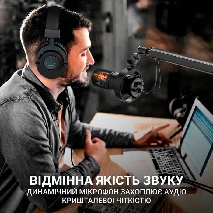 Мікрофон Fifine T688P USB/XLR Pink (T688P) зображення 9