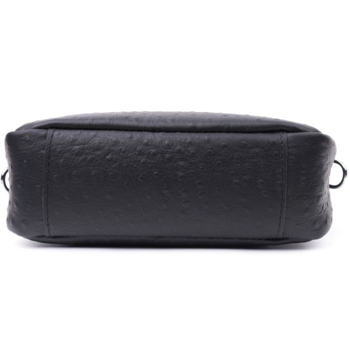 Сумка Vintage Из натуральной кожи Черная (22659) изображение 6