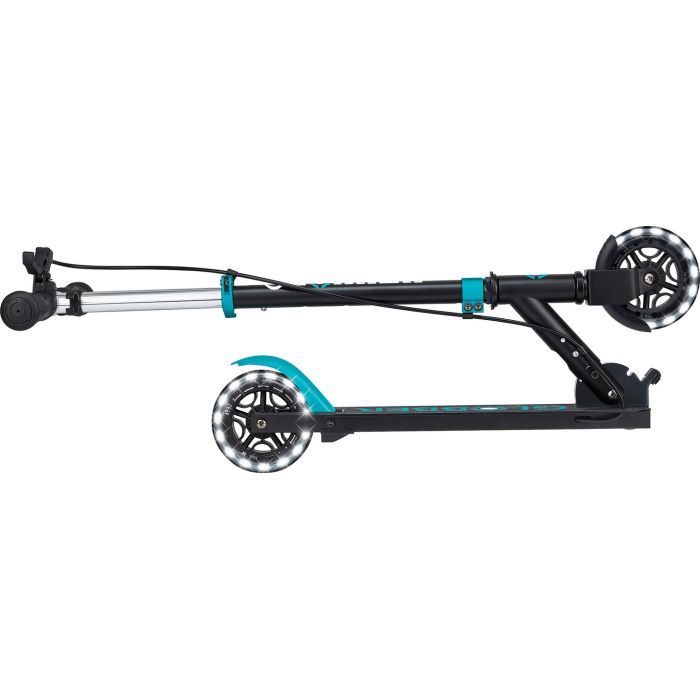 Самокат Globber Flow Element Junior Lights LED,, чорно-червоний (729-102) зображення 9