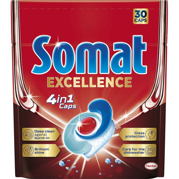 Таблетки для посудомоечных машин Somat Excellence 60 шт. (9000101808087)