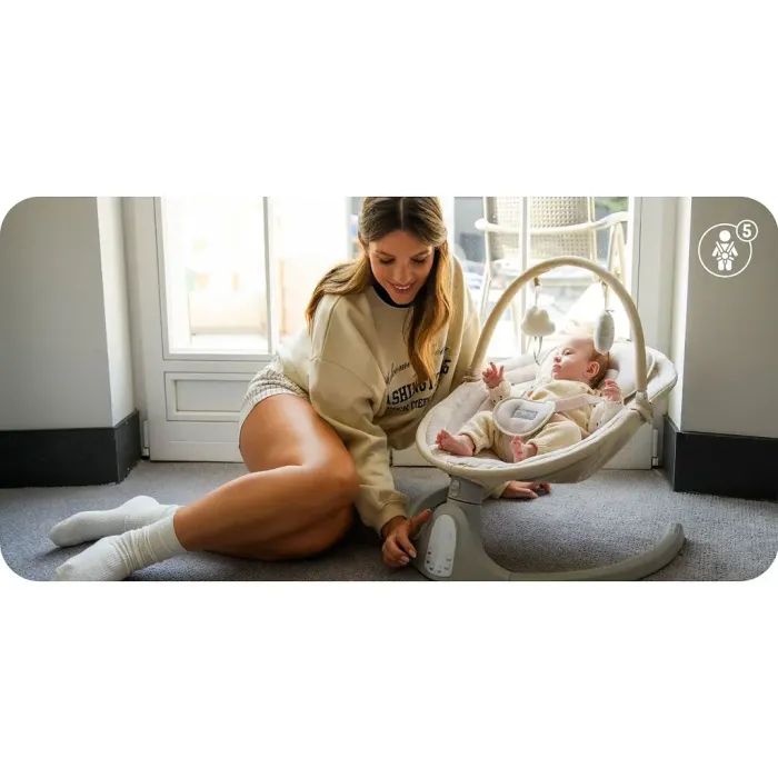 Кресло-качалка MoMi Kenani Onyx Sand (BULE00041) изображение 10