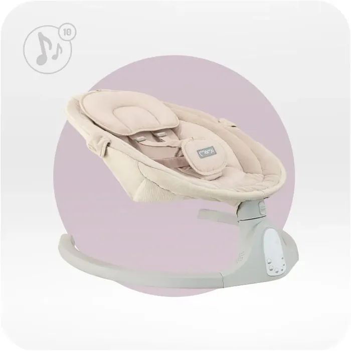 Кресло-качалка MoMi Kenani Onyx Sand (BULE00041) изображение 9