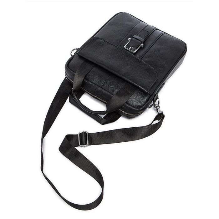 Сумка Vintage Чорна (14674) зображення 2