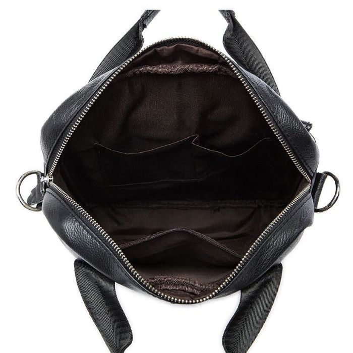 Сумка Vintage Чорна (14674) зображення 3