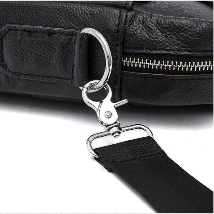 Сумка Vintage Чорна (14674) зображення 6